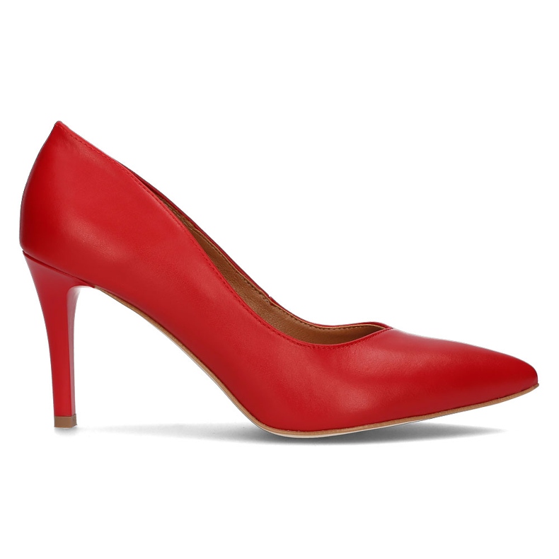 Escarpins en cuir Filippo 2106 rouge