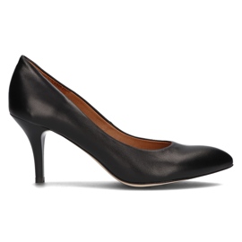 Escarpins Filippo 2108 en cuir noir le noir