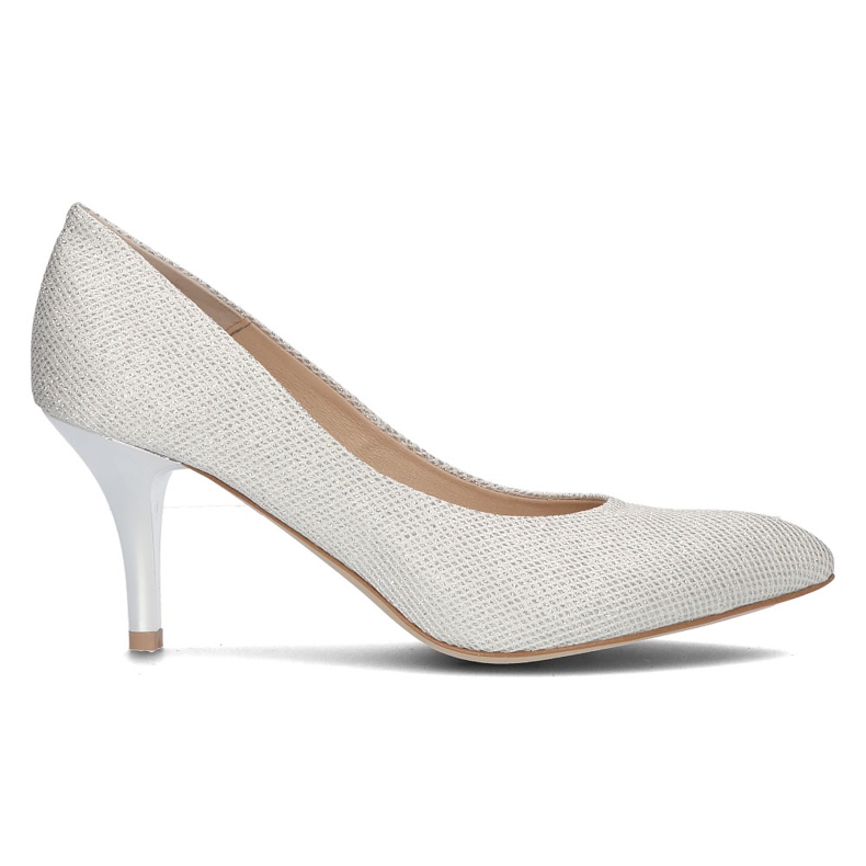 Escarpins en cuir Filippo 2108 argent
