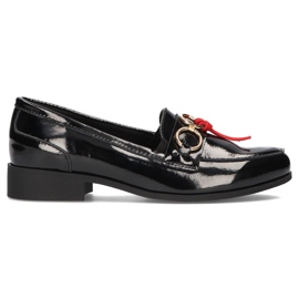 Chaussures en cuir Filippo DP3173 / 21 Bk noir le noir Chaussures en cuir Filippo DP3173 / 21 Bk noir le noir