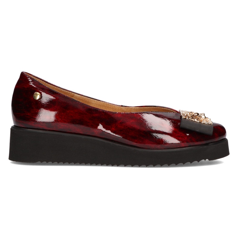 Chaussures en cuir Filippo 05315 Bordeaux rouge Chaussures en cuir Filippo 05315 Bordeaux rouge