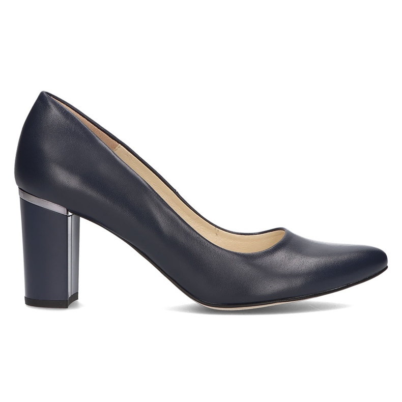 Escarpins cuir Filippo 2063 Bleu marine