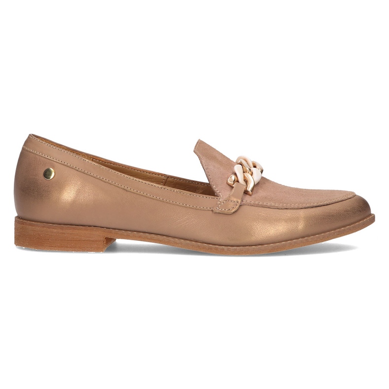 Mocassins Cuir Filippo 4099B Beige