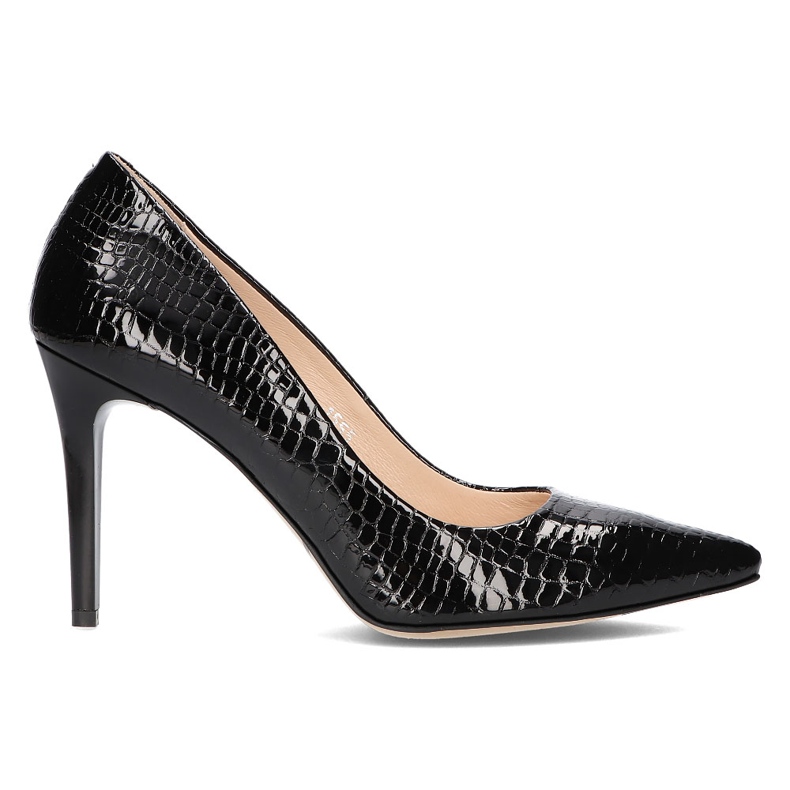 Escarpins en cuir Filippo 1555 Noir le noir
