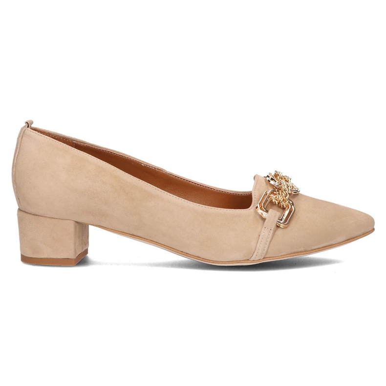 Chaussures en cuir Filippo 2109/2 beige