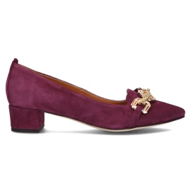 Chaussures en cuir Filippo 2109/2 violet