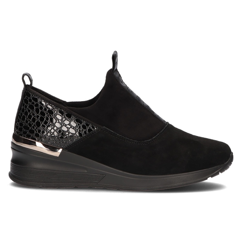 Baskets en Cuir Filippo DP1689/22 Bk Bk Noir le noir