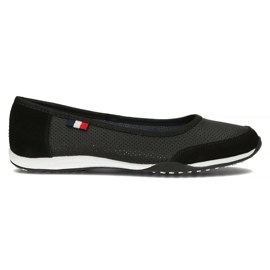 Chaussures en cuir Filippo DP142 / 22 Bk noir le noir
