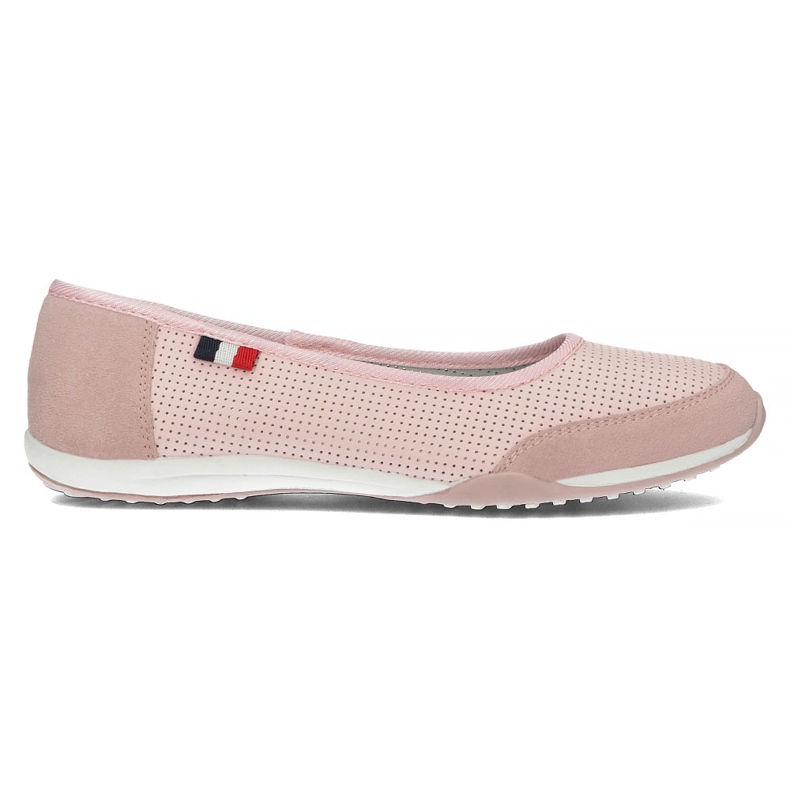 Chaussures en cuir Filippo DP142/22 Pi rose