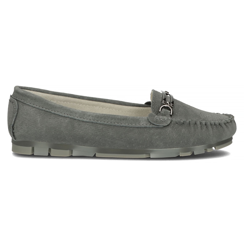 Mocassins en cuir Filippo DP1202 / 22 Gr gris Mocassins en cuir Filippo DP1202 / 22 Gr gris