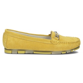 Mocassins en cuir Filippo DP1202 / 22 Yl jaune