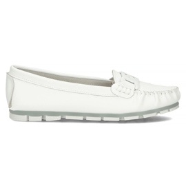 Mocassins en cuir Filippo DP3629 / 22 Wh blanc