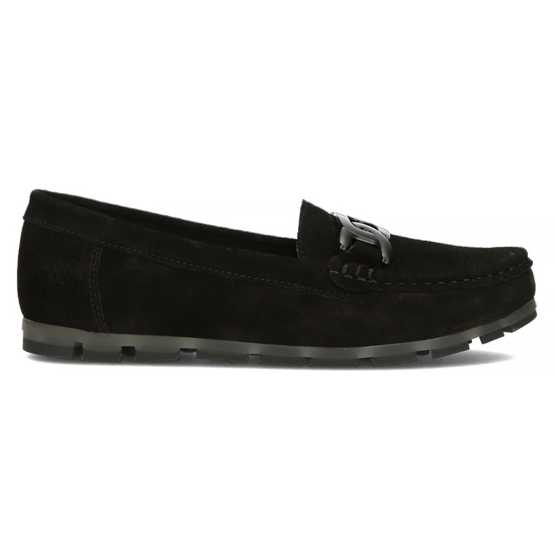 Mocassins en cuir Filippo DP3630 / 22 Bk noir le noir