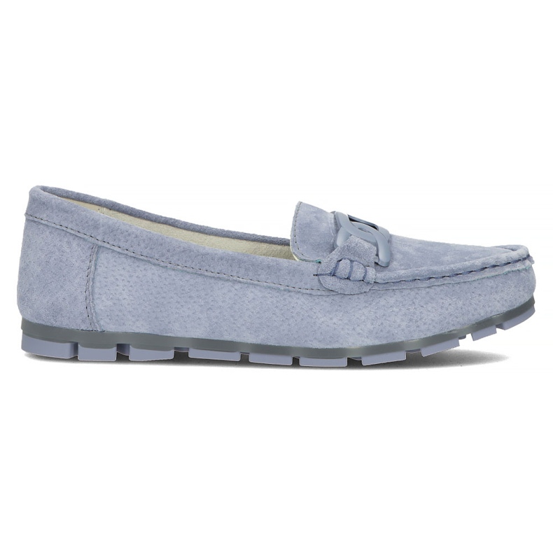 Mocassins en cuir Filippo DP3630 / 22 Bl bleu