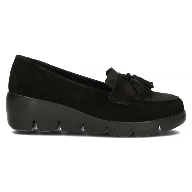 Mocassins en cuir Filippo DP3162 / 22 Bk Su noir le noir