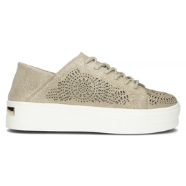 Chaussures cuir FILIPPO DP3529/22 Go dorées