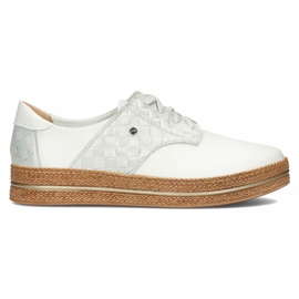 Chaussures en cuir Filippo 10123 blanc