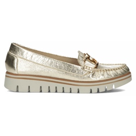 Mocassins en cuir Filippo 10134 or doré