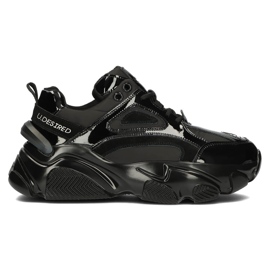 Baskets en cuir Filippo BJ1848-SP noir le noir