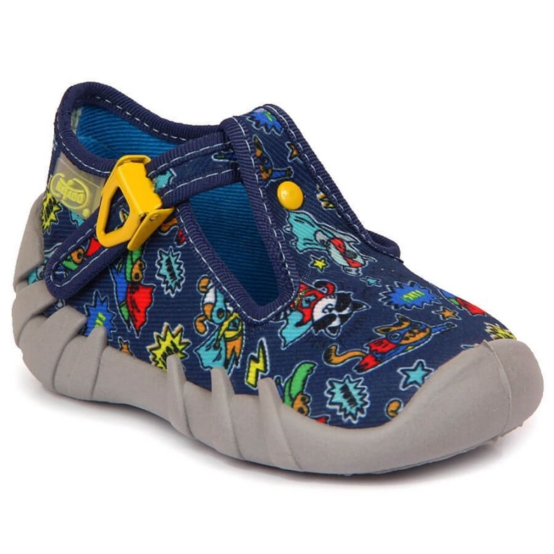 Chaussons Befado Jr BEF2M bleu marine