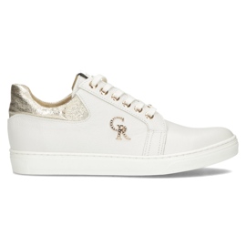 Baskets en cuir Filippo 128 blanc