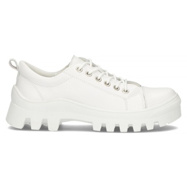 Baskets en cuir FILIPPO DP3522/22 Wh blanc