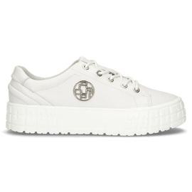 Baskets en cuir FILIPPO DP3528/22 Wh blanc