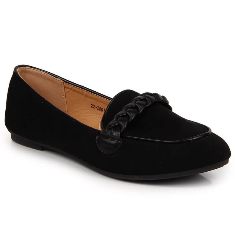 Mocassins noirs lordsy Potocki W WOL64A le noir