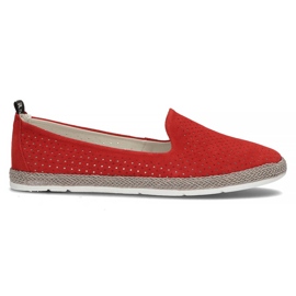 Chaussures en cuir rouge Filippo DP081 / 22 Rd