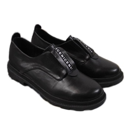 Chaussures à enfiler S. Bararski W OLI147 noir