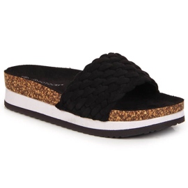 Chaussons sur la plate-forme Potocki W WOL66A noir le noir Chaussons sur la plate-forme Potocki W WOL66A noir le noir