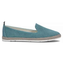 Chaussures en cuir Filippo DP081 / 22 Bl bleu