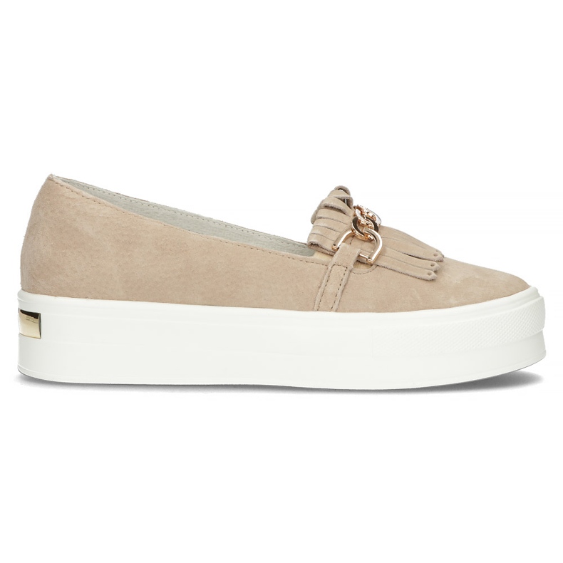 Chaussures en cuir Filippo DP3532/22 Soyez beige