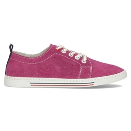 Chaussures en cuir Filippo DP3507/22 Fh fuchsia rose