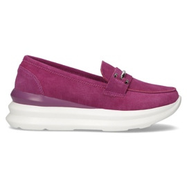 Chaussures en cuir Filippo DP3504/22 Fh fuchsia rose