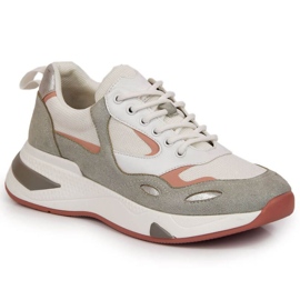 Baskets de sport Vinceza W JAN91B blanc blanche gris Baskets de sport Vinceza W JAN91B blanc blanche gris