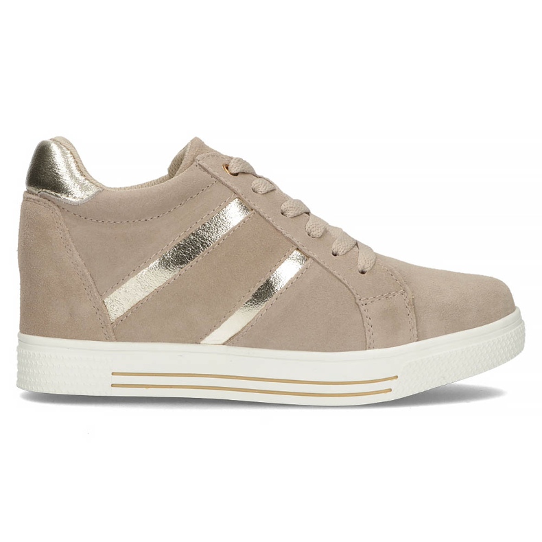 Baskets en cuir Filippo DP3549/22 Be beige