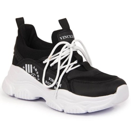 Vinceza W JAN120A chaussures de sport noires le noir
