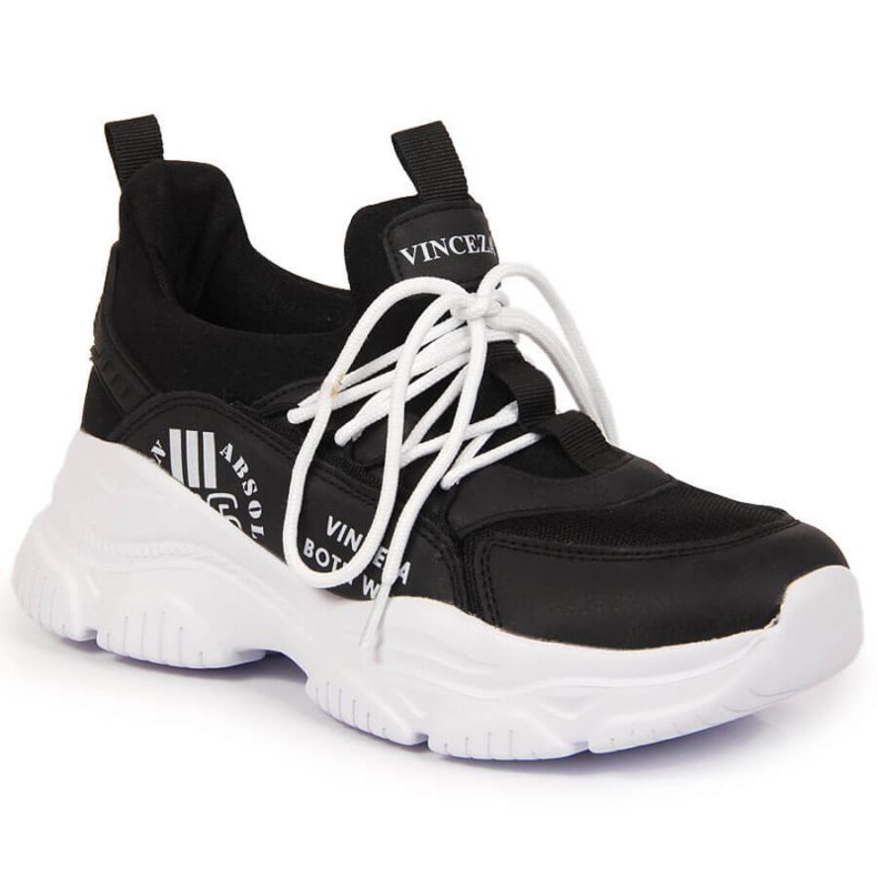 Vinceza W JAN120A chaussures de sport noires le noir