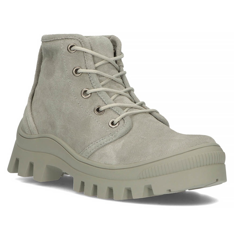 Baskets en cuir Filippo DBT3523 / 22 Gr gris