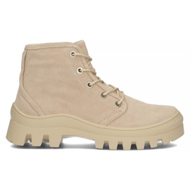 Baskets en cuir Filippo DBT3523/22 Be beige