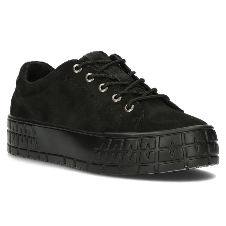 Baskets en cuir FILIPPO DP3527/22 Bk noir le noir