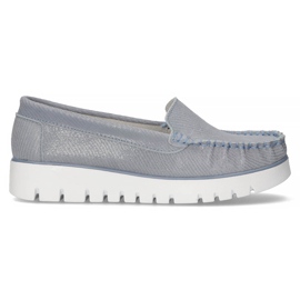 Mocassins en cuir Filippo DP3534 / 22 Bl bleu Mocassins en cuir Filippo DP3534 / 22 Bl bleu