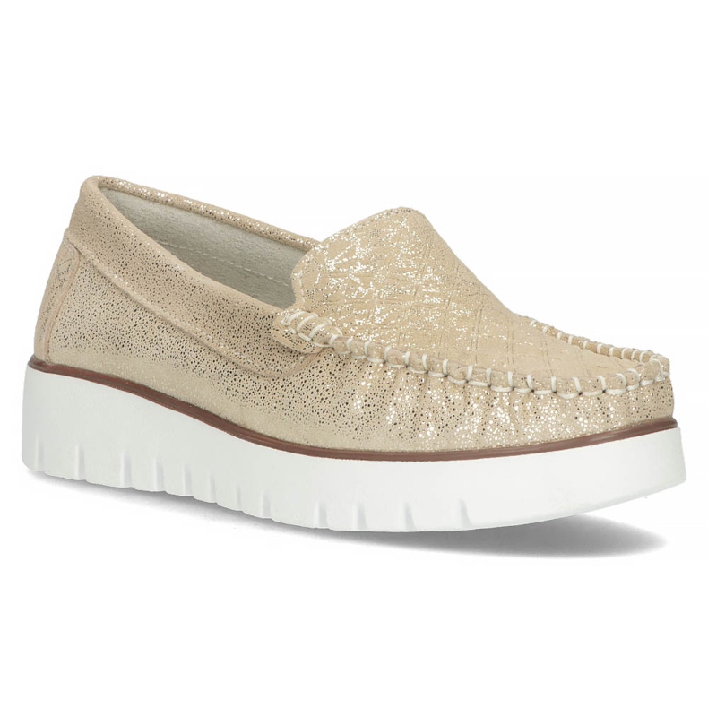 Mocassins cuir Filippo DP3534/22 Go doré d'or