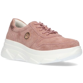Baskets en cuir Filippo DP2138 / 22 Lt Pi rose