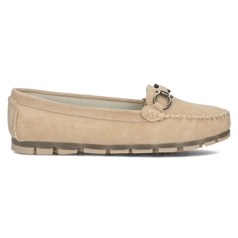 Mocassins en cuir Filippo DP3613/22 Be beige