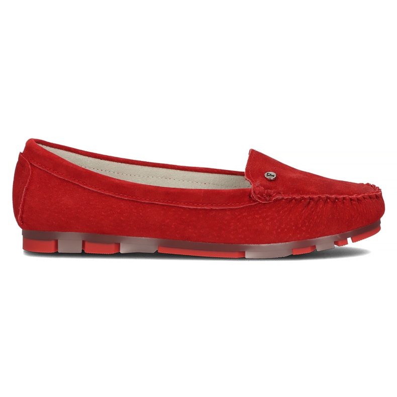 Mocassins en cuir rouge Filippo DP2037/22 Rd Mocassins en cuir rouge Filippo DP2037/22 Rd