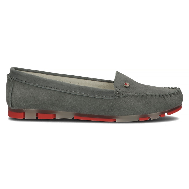 Mocassins Filippo DP2037/22 Gr Rd en cuir gris