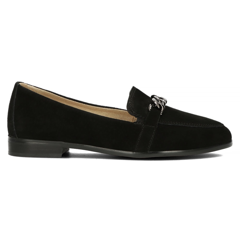 Mocassins en cuir Filippo DP3626 / 22 Bk noir le noir