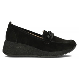 Chaussures en cuir Filippo DP3632 / 22 Bk noir le noir Chaussures en cuir Filippo DP3632 / 22 Bk noir le noir